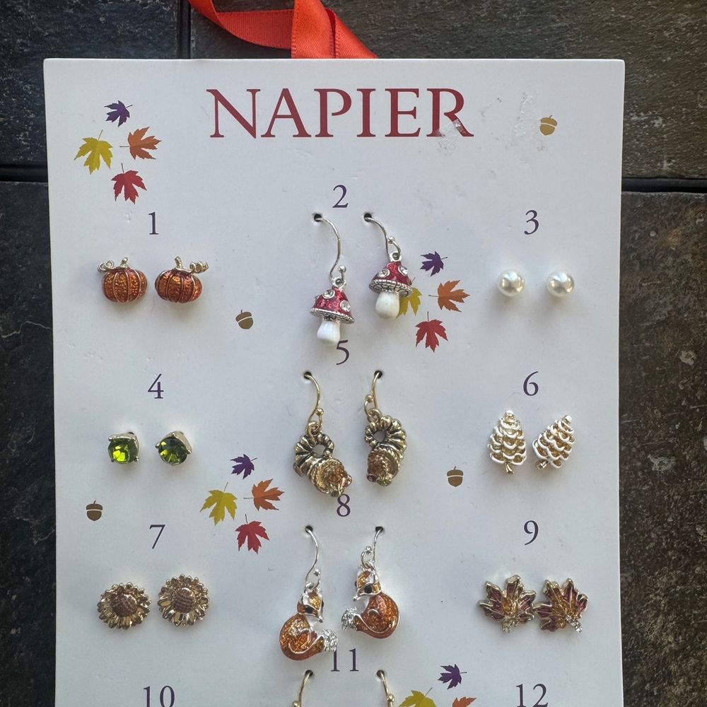Napier Festive Fall Earrings Collection
